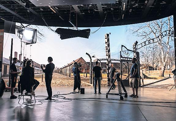 Digital replica will allow film-makers to shoot scenes inside Auschwitz