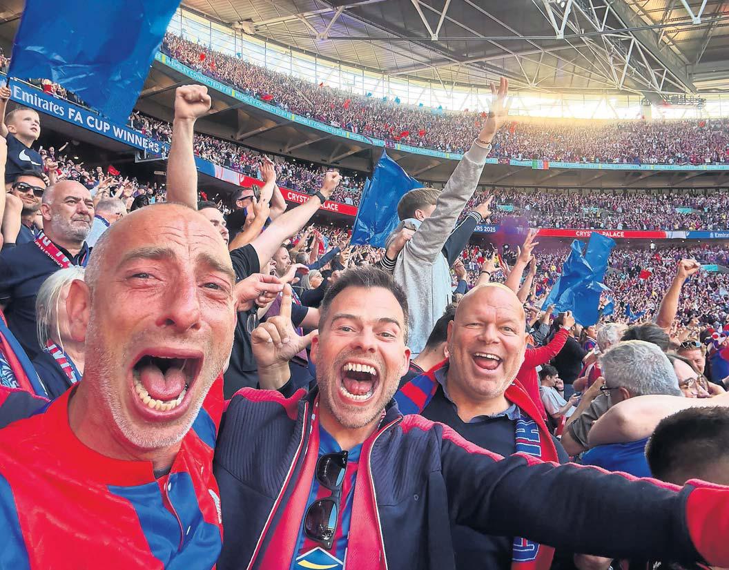 Palace's Cup glory left fans in tears - I was among them