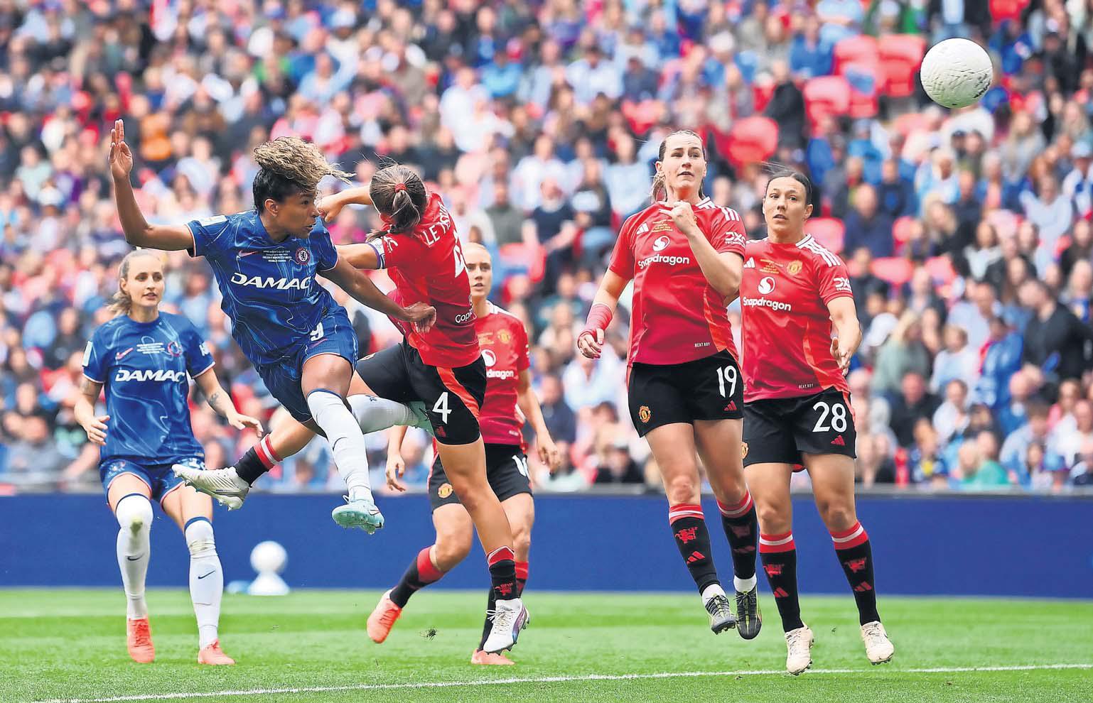 Baltimore and Macario seize treble chance for Chelsea