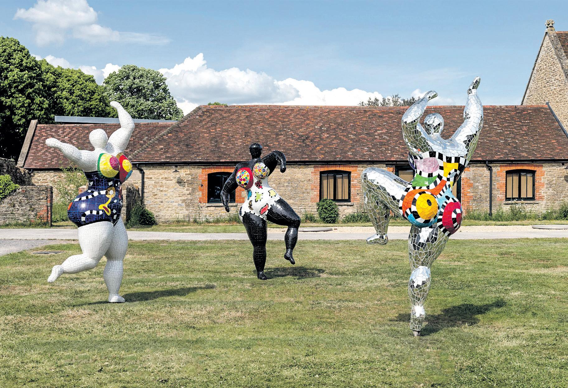 Art review Exuberant work hums with life in sculptors' joint show