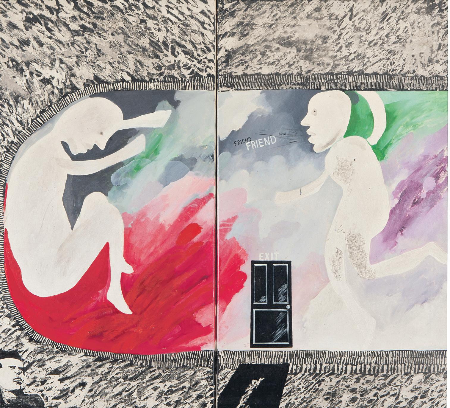 Art review Before his bigger splash: a hip and horny Hockney
