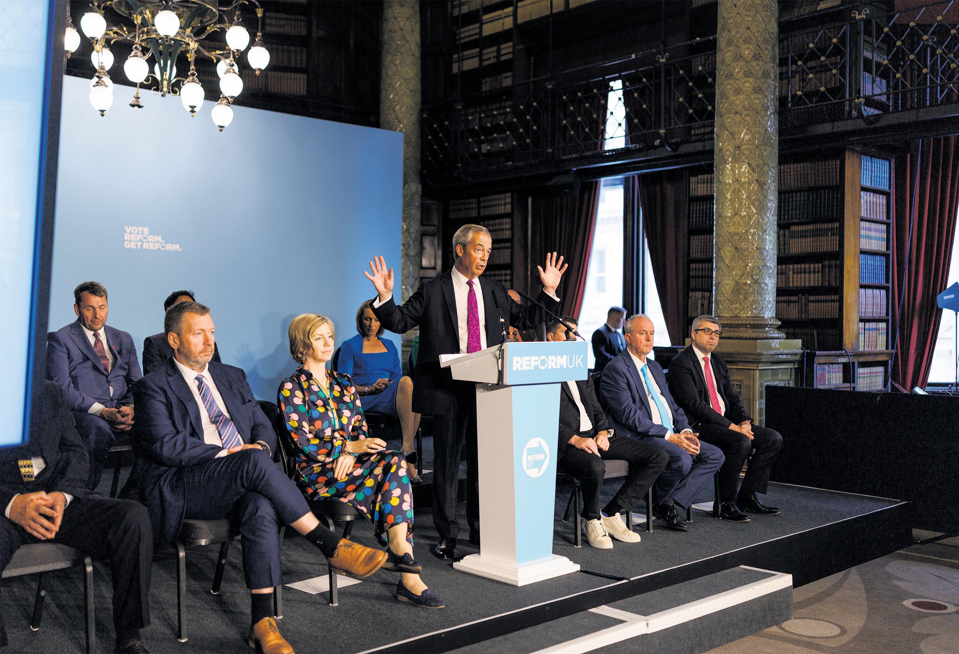 Farage spending plans dismissed as 'fantasy promises' by Labour