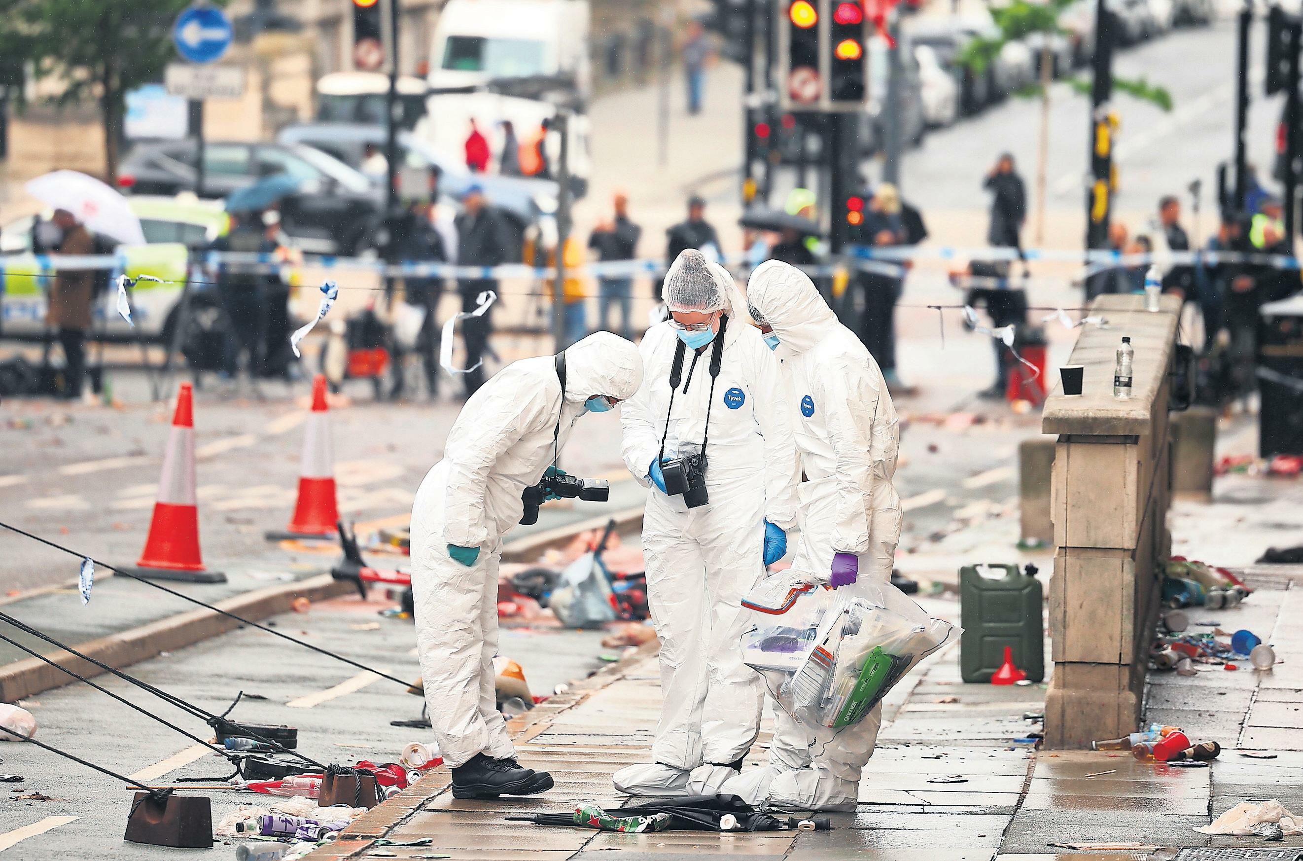 'What are you doing?' How celebrating fans watched horror unfold