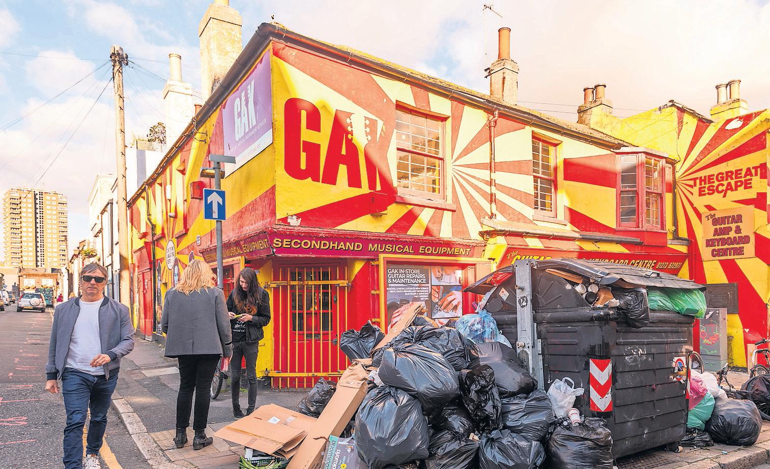 Toxic waste row Brighton's Labour leader pledges to win bin battle