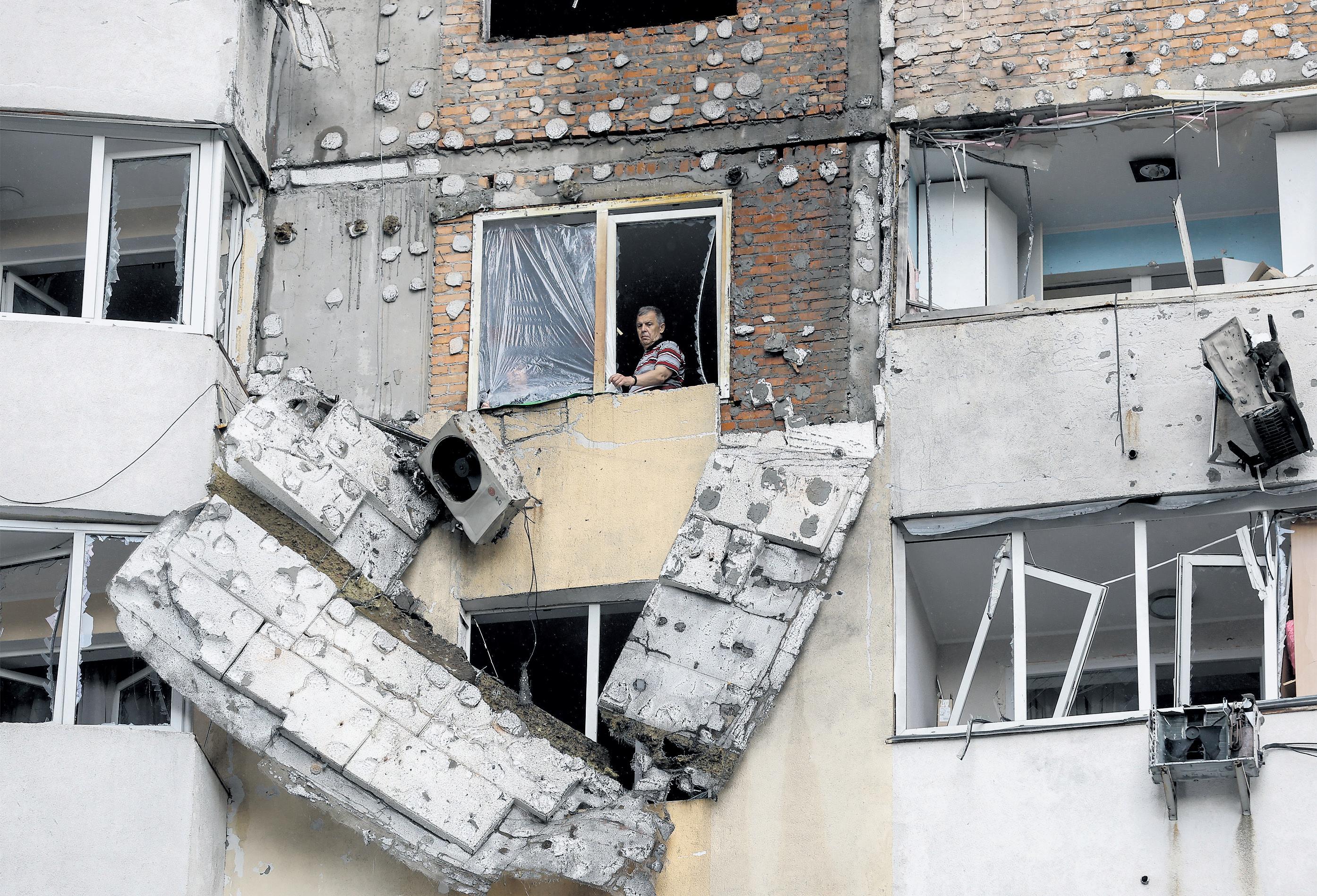 Russia pounds Kyiv with missiles and drones in revenge for airbase attacks