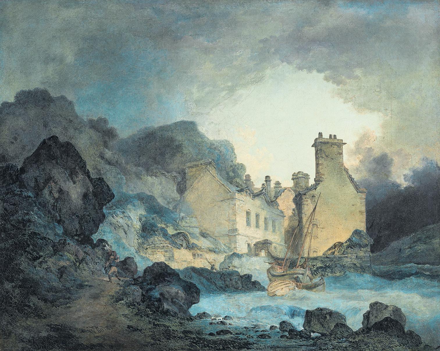Post-sale clean reveals painting to be work by teenage Turner