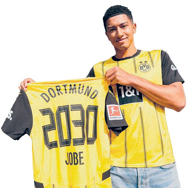 A Bellingham is back in Dortmund as Jobe signs