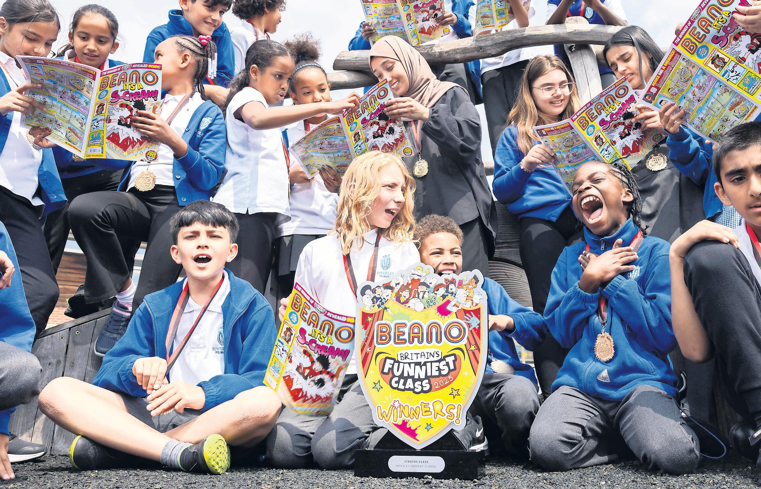 Beano awards top marks for class joke about punctuation