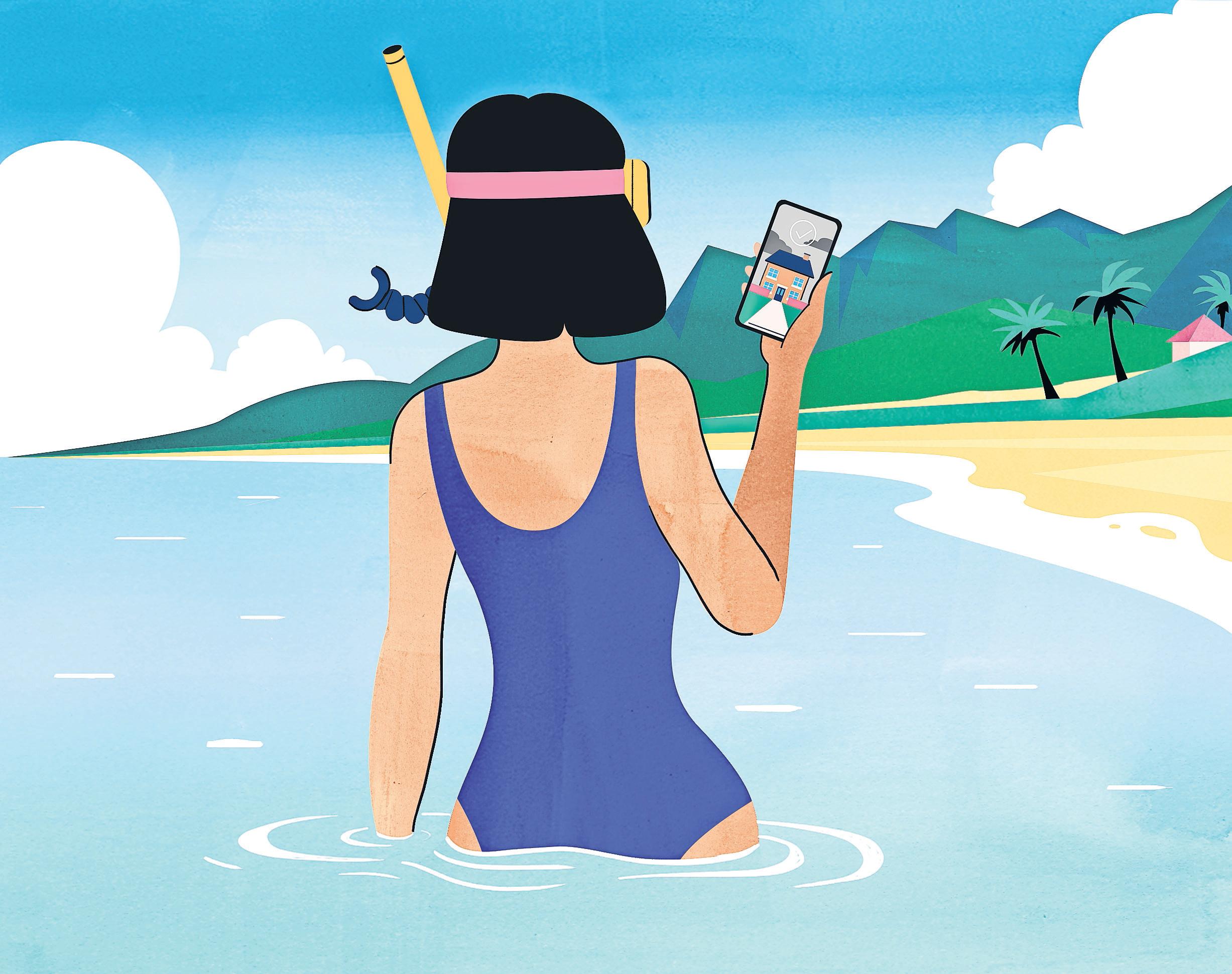 Money hacks Six steps to help you deter burglars while away