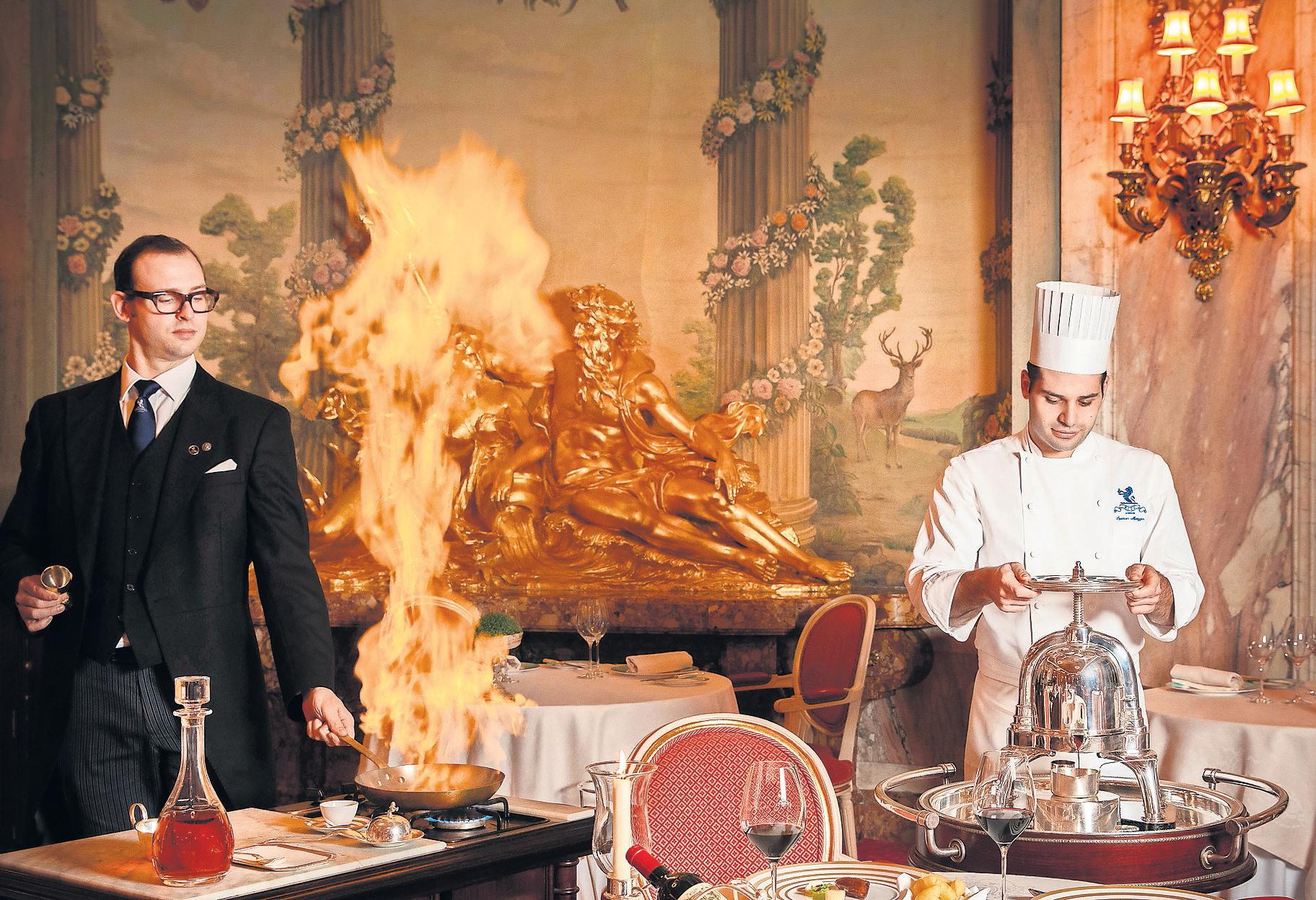 It's first class The Ritz takes back crown as it is named UK's best restaurant