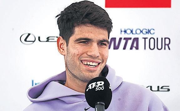 Alcaraz defends Ibiza trip as he prepares for Queen's event