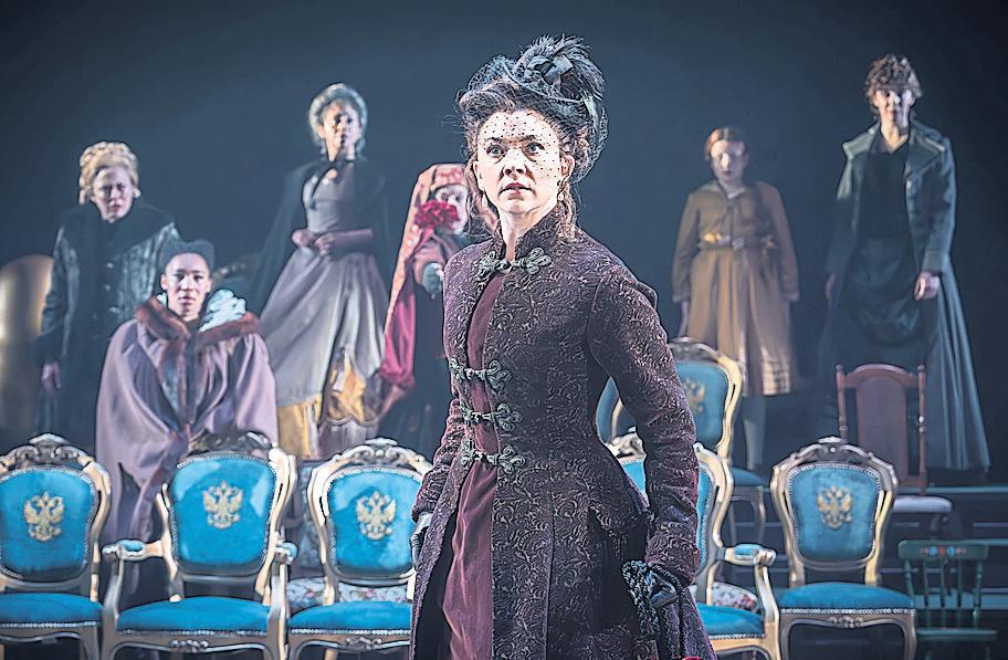 Stage review: Tolstoy's tragedy is fizzing with brilliant ideas