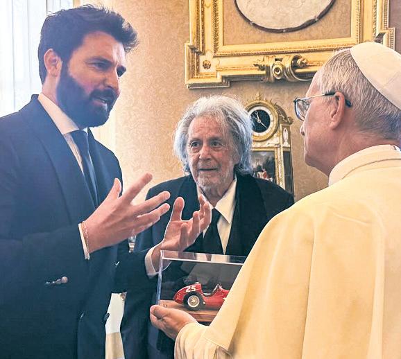 Pacino invited to private audience with Pope Leo XIV at the Vatican