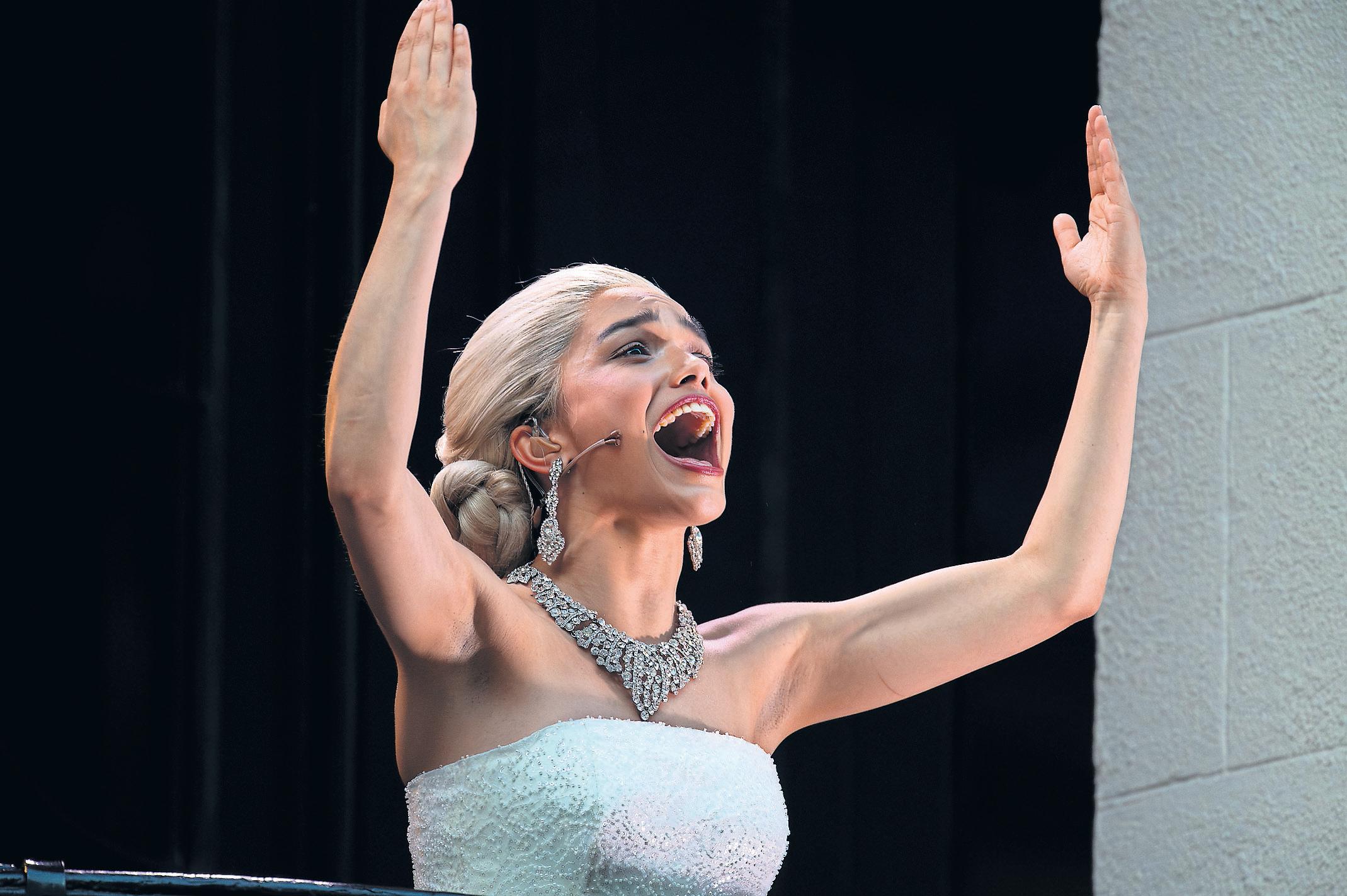 Don't cry for free Argentina': Evita showstopper sung from Soho balcony angers theatregoers