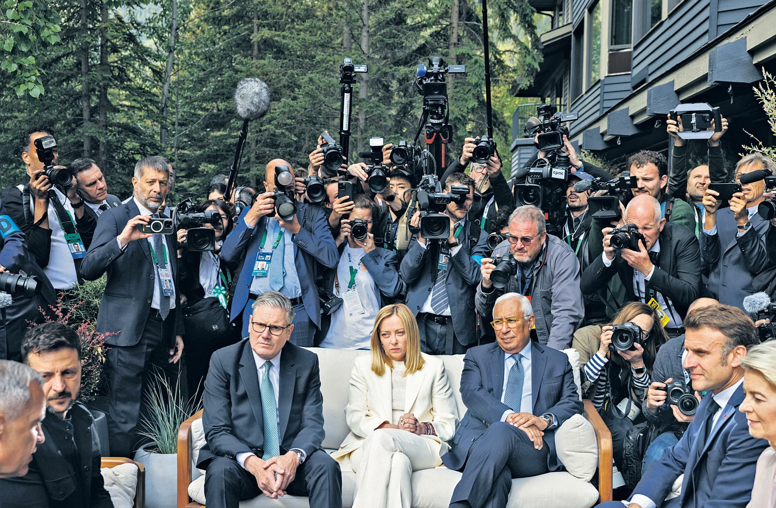 Analysis: Starmer Proves Adept at Juggling Egos at G7