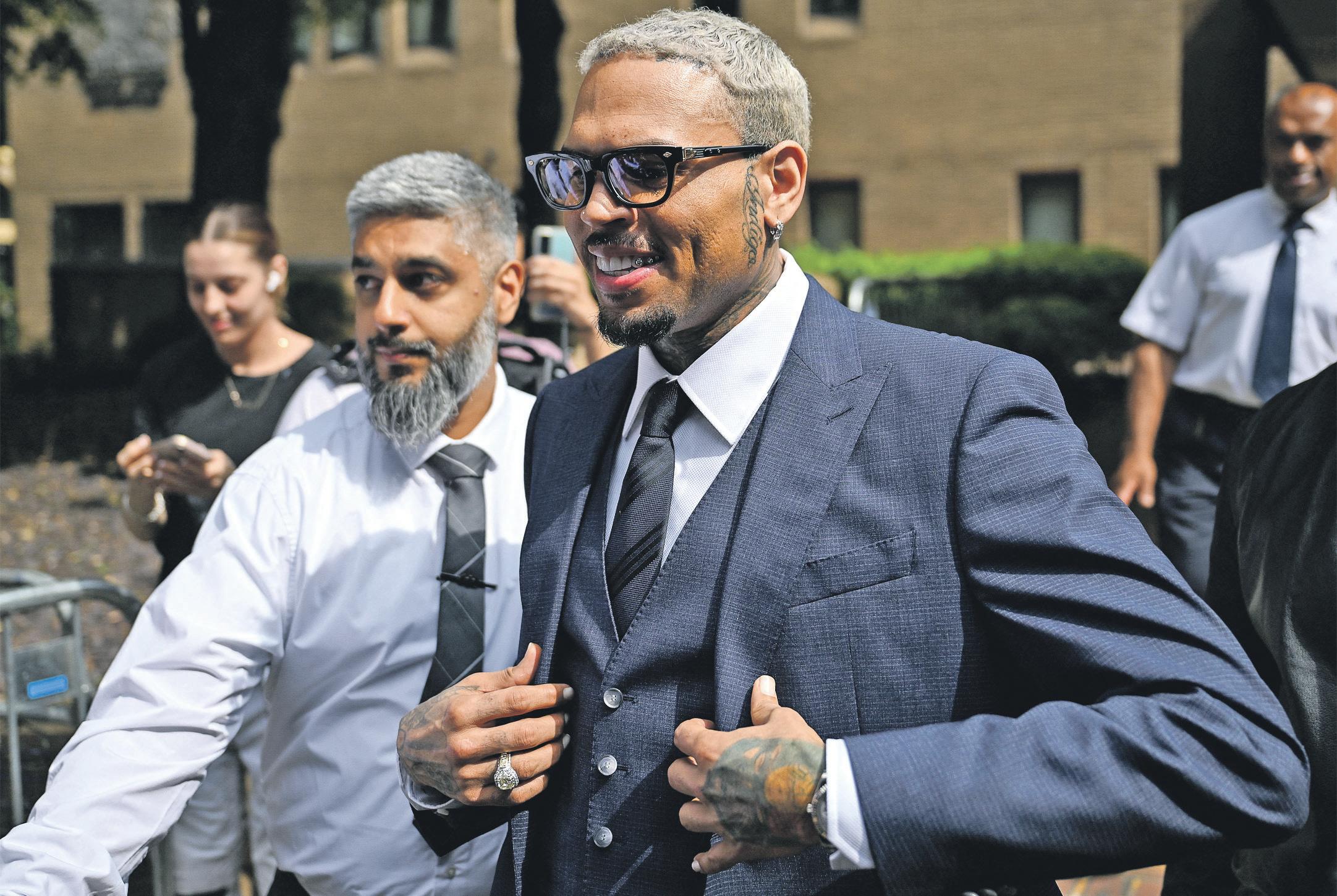 Chris Brown pleads not guilty over alleged nightclub attack