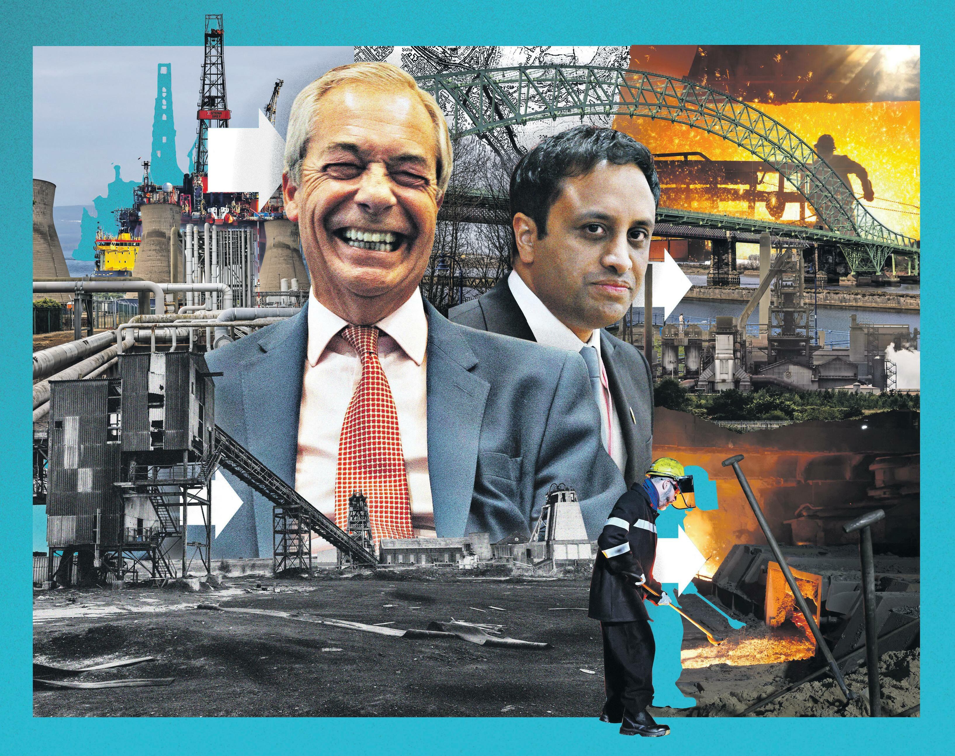 'Feeling betrayed' How Reform is targeting votes in manufacturing heartlands