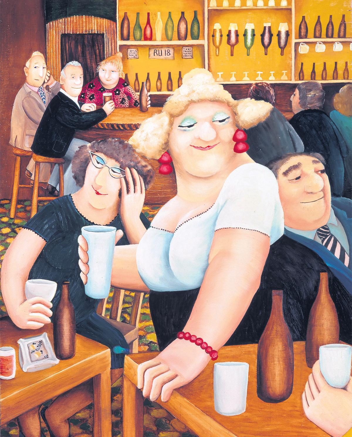 'Your day got better' Beryl Cook exhibition to show unseen work