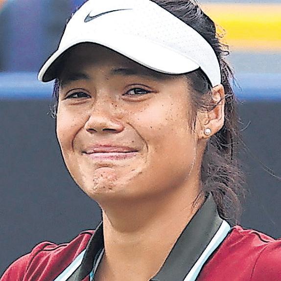 Teary Raducanu finds another gear for battling Eastbourne win