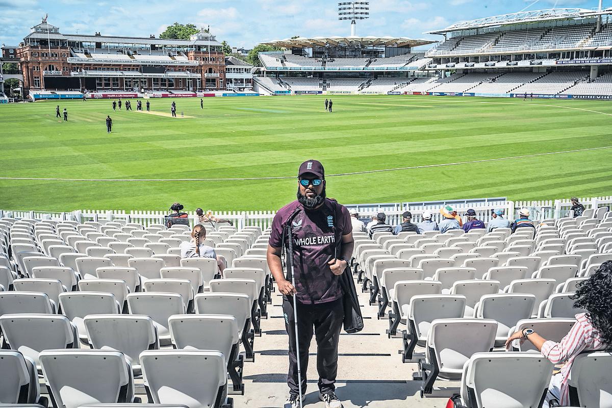 Personal GPS helps visually impaired fans access Lord's