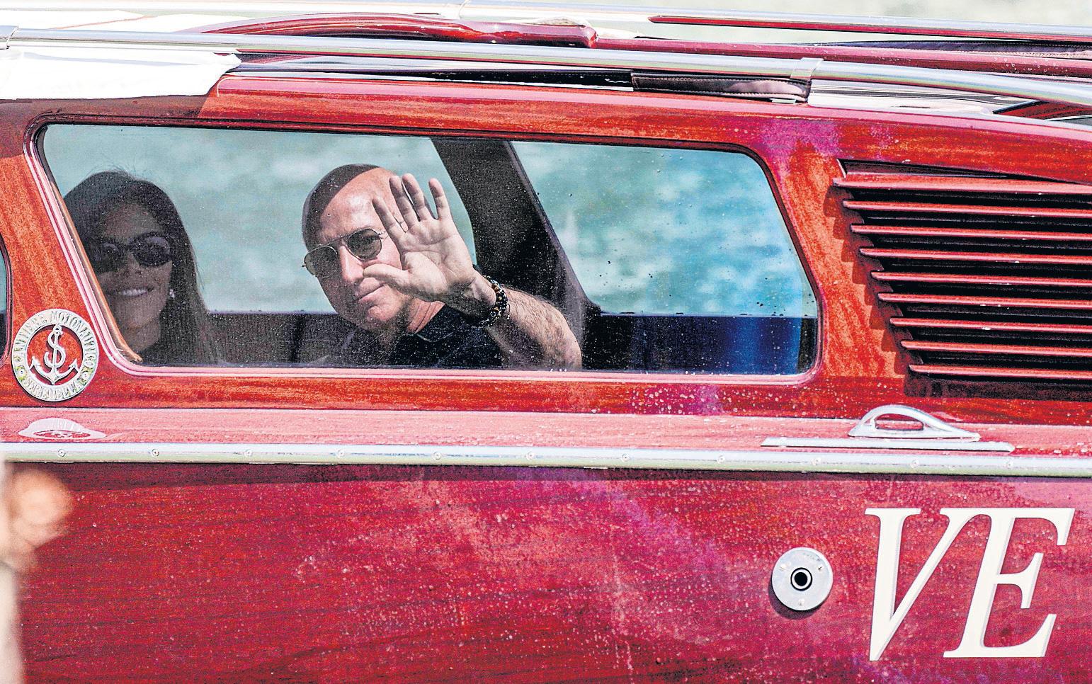 Love and outrage in the air as stars land in Venice for Bezos wedding