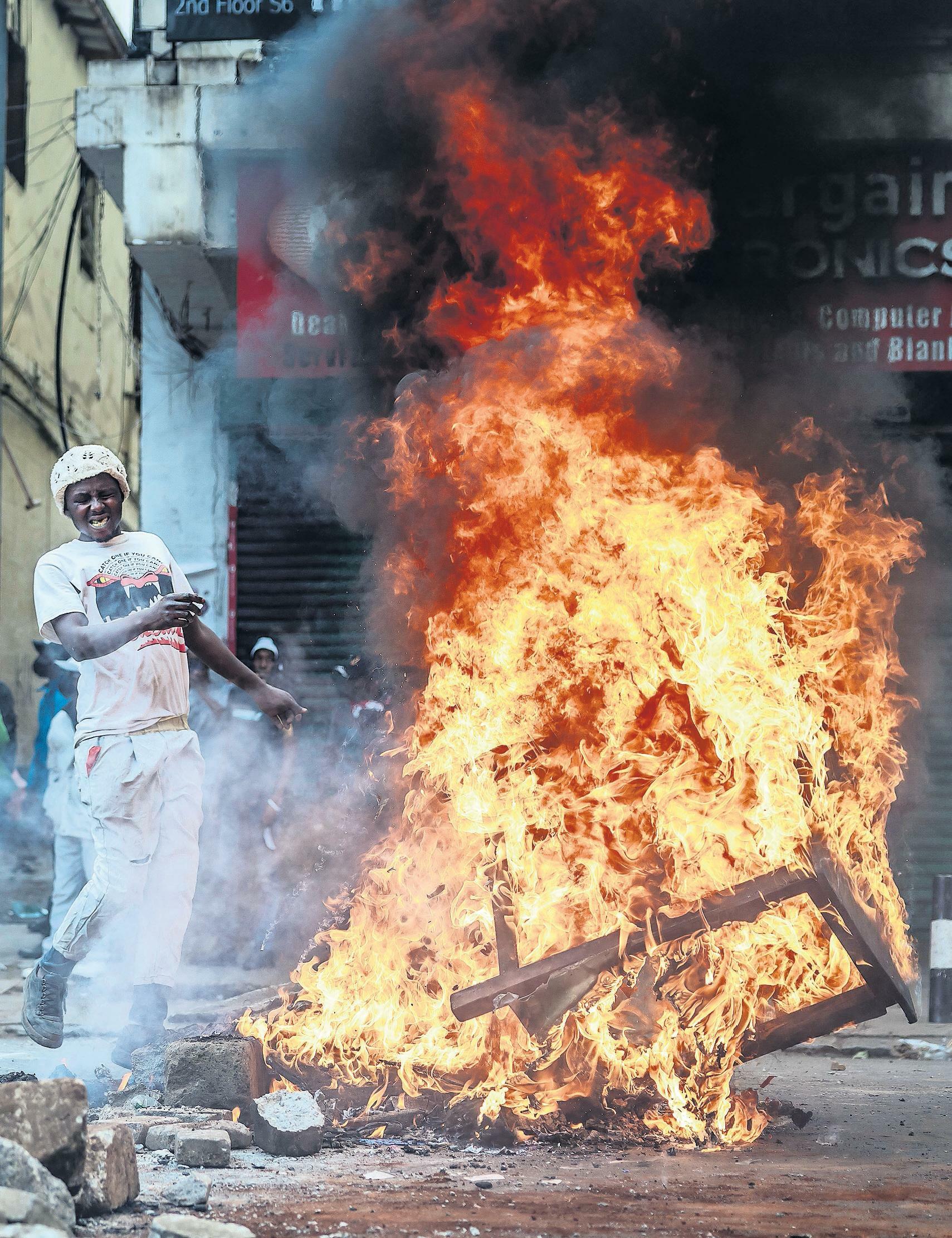 Eight die in Kenya clashes while honouring dozens killed at protests in 2024