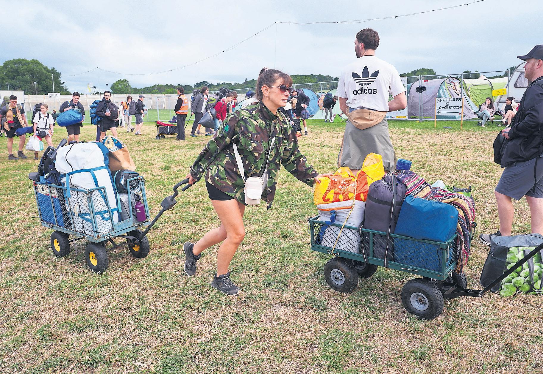 Rod Stewart, mystery acts and a little bit more elbow room as Glastonbury begins