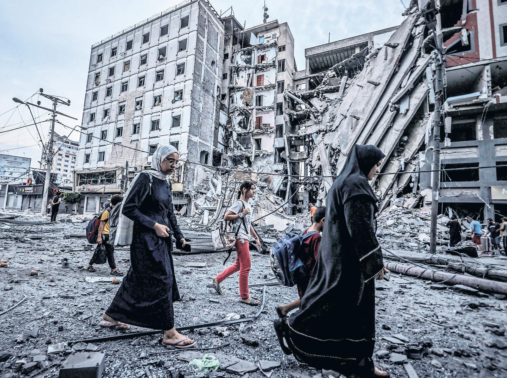 Omar al-Mukhtar How memories of a once-thriving Gaza street offer hope