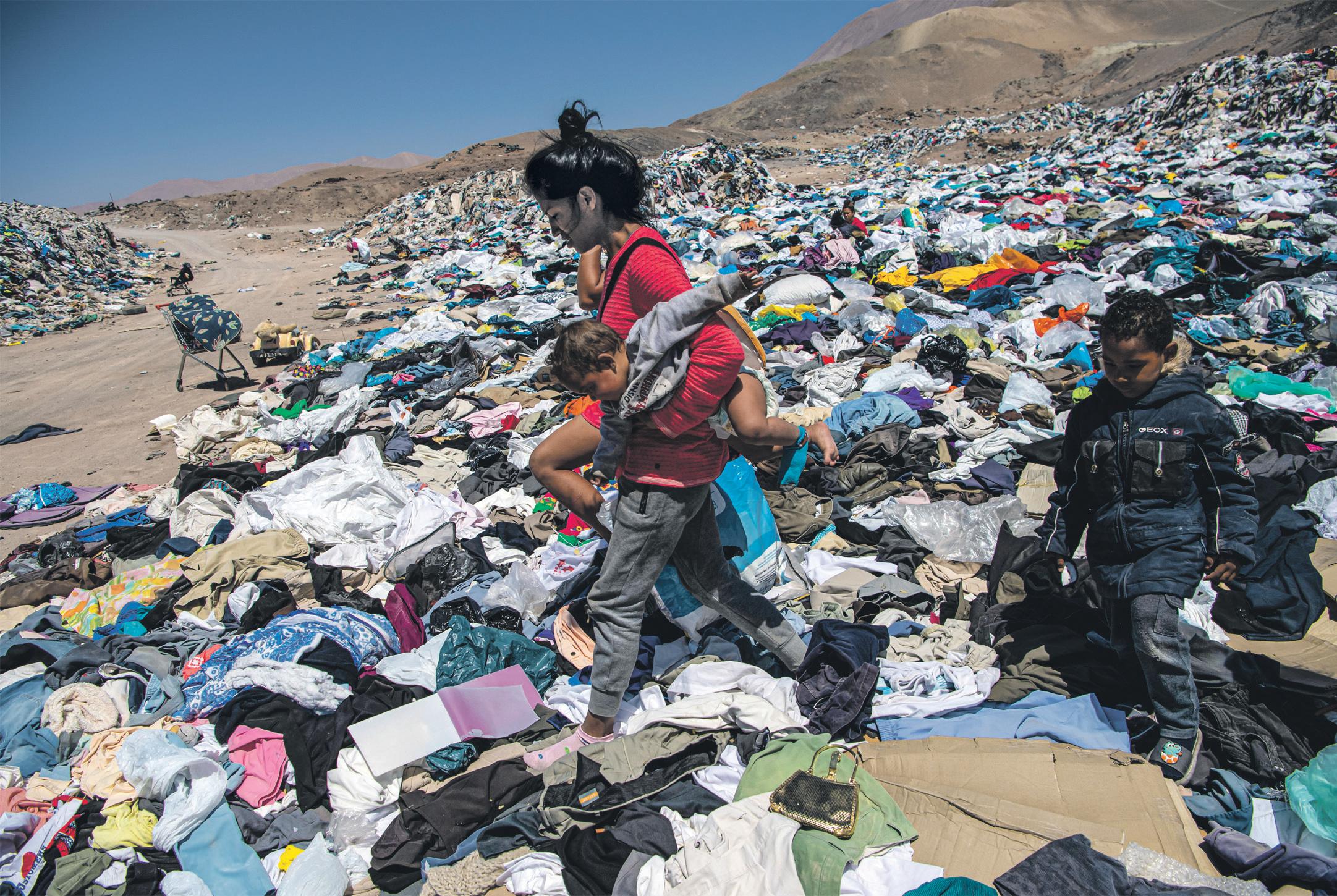 Fashion blight Crackdown on clothing dumps in Atacama