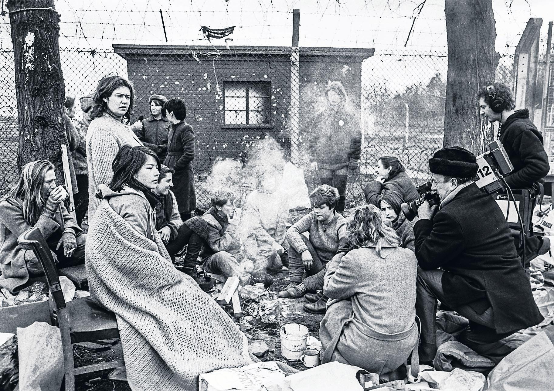 Nuclear battle Greenham women prepare to support a new generation of protesters