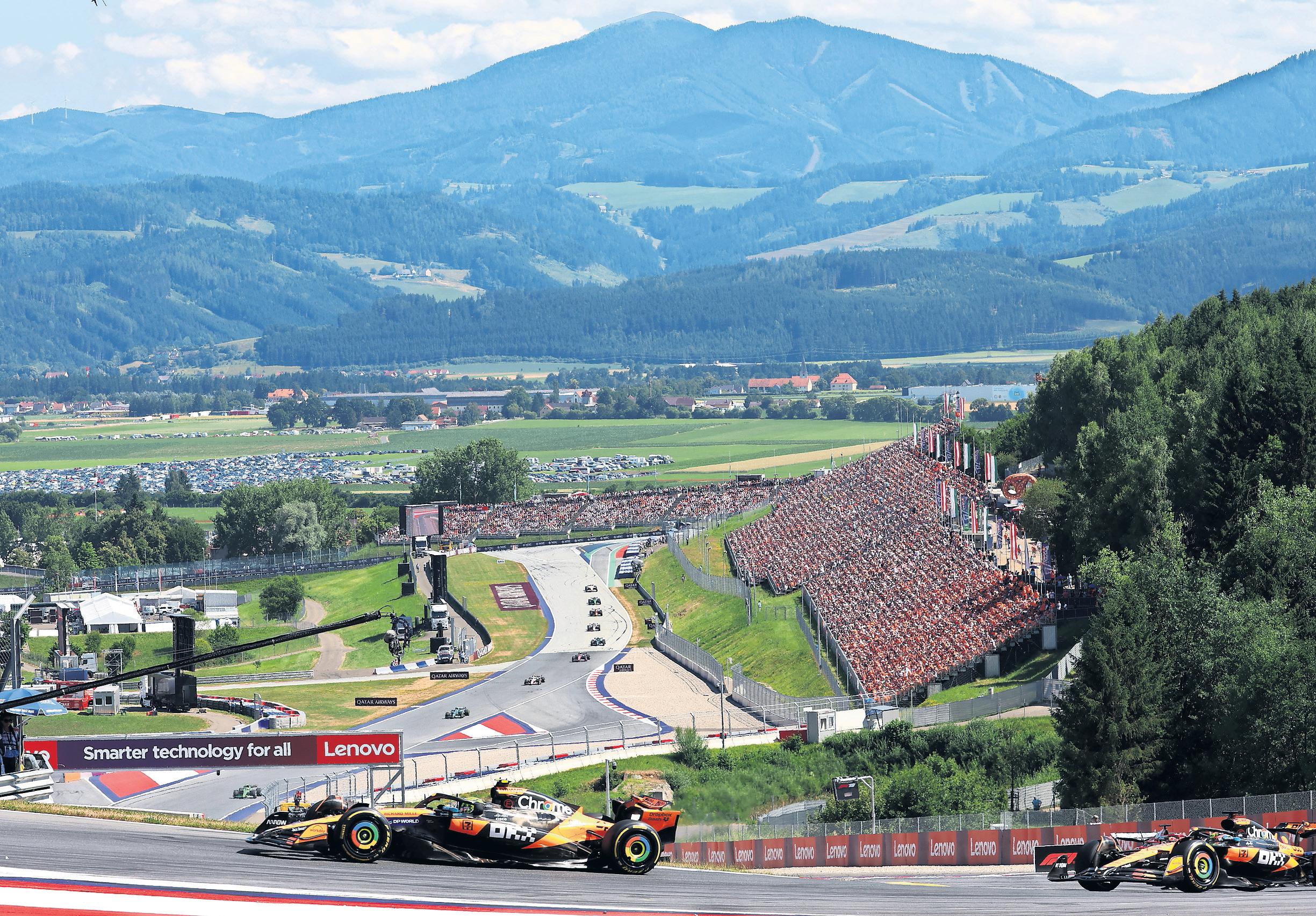 Norris Shows Title Mettle by Holding Off Piastri in Thriller