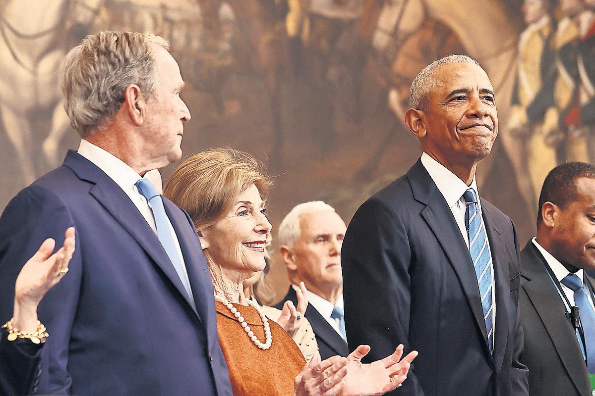 Obama and Bush Condemn Closure of USAID as Report Warns of 14m Extra Deaths