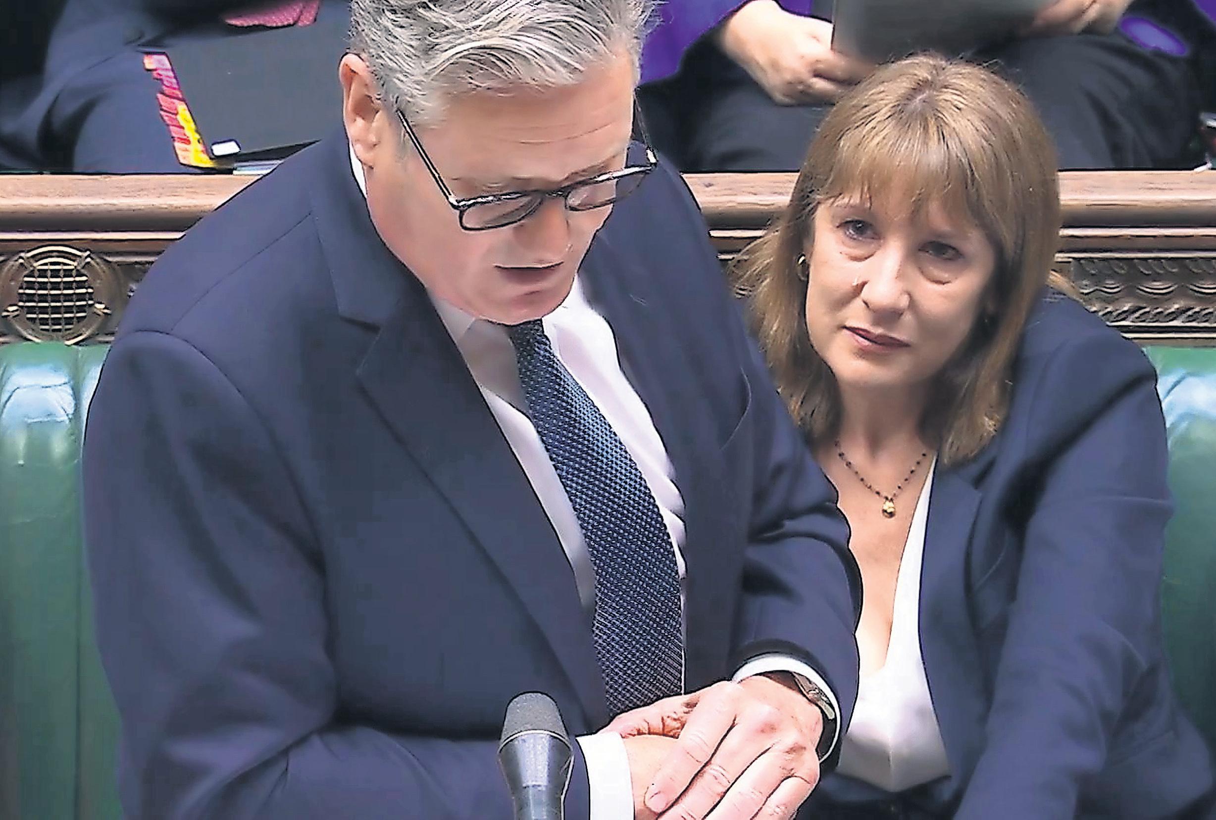Tears and turmoil as PM forced to defend Reeves after welfare fiasco