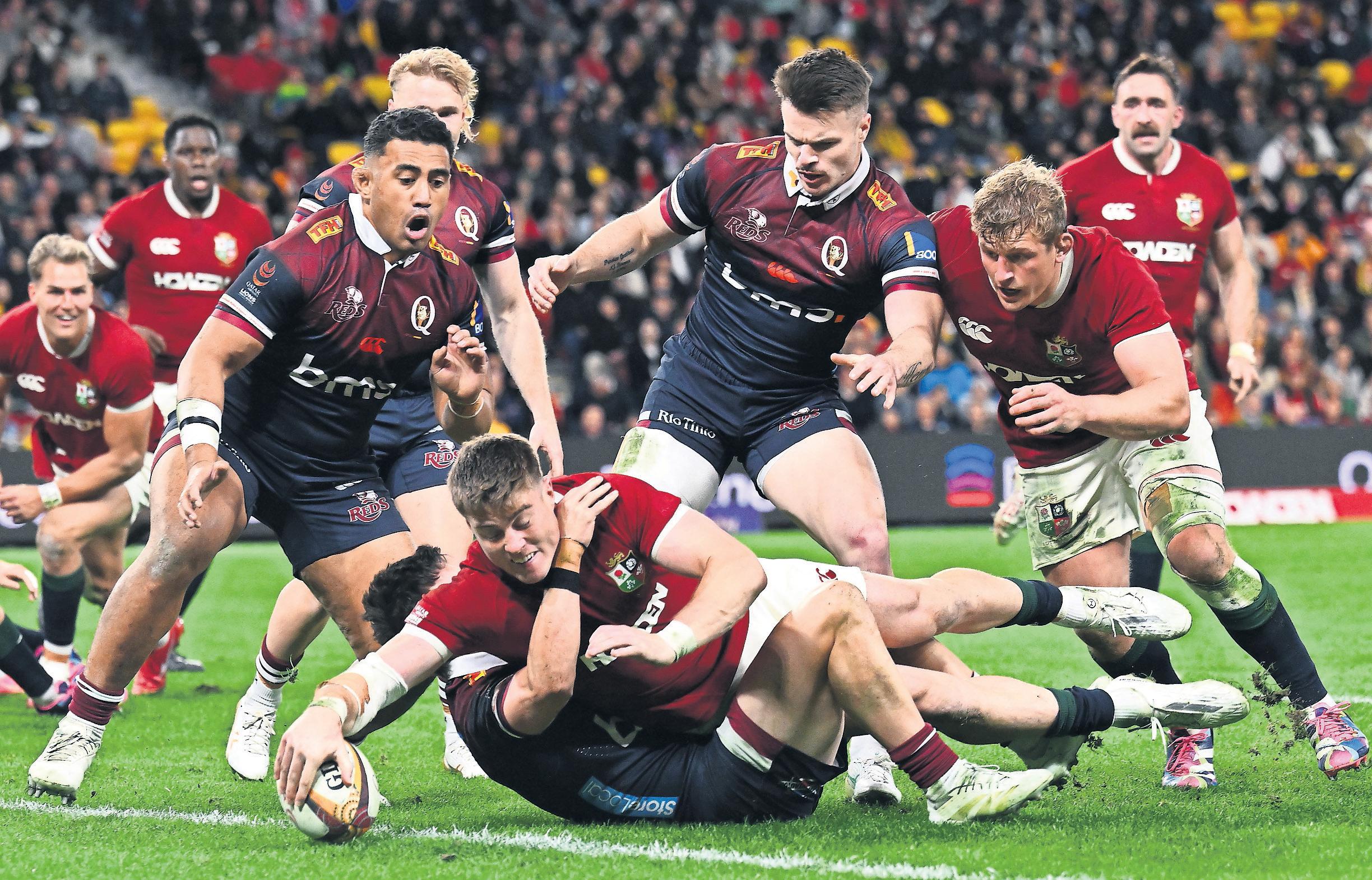 Freeman at the double but Daly blow takes shine off dominant Lions show