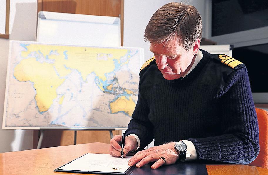 Royal Navy ex-chief sacked over affair with subordinate