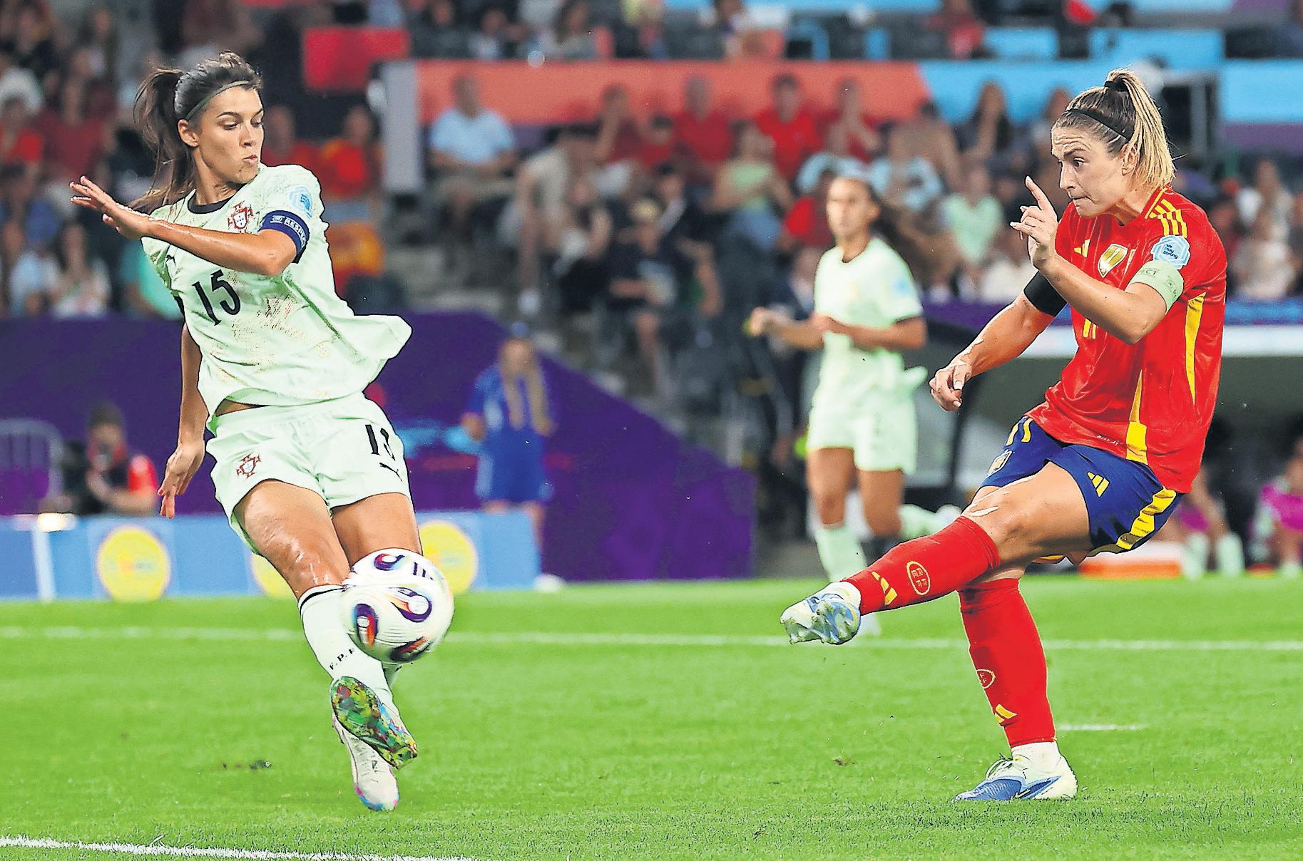 González and Spain's fast start punishes Portugal