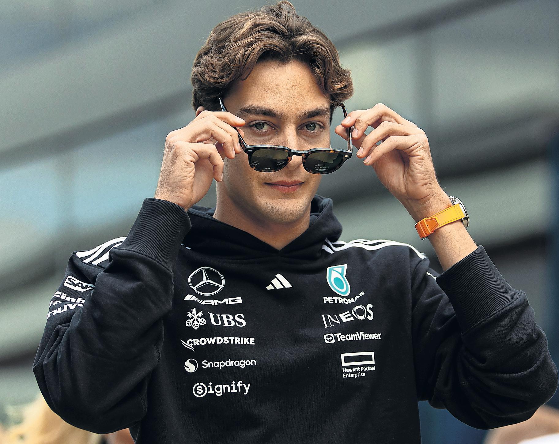 Russell says he 'won't be going anywhere' amid Verstappen talk