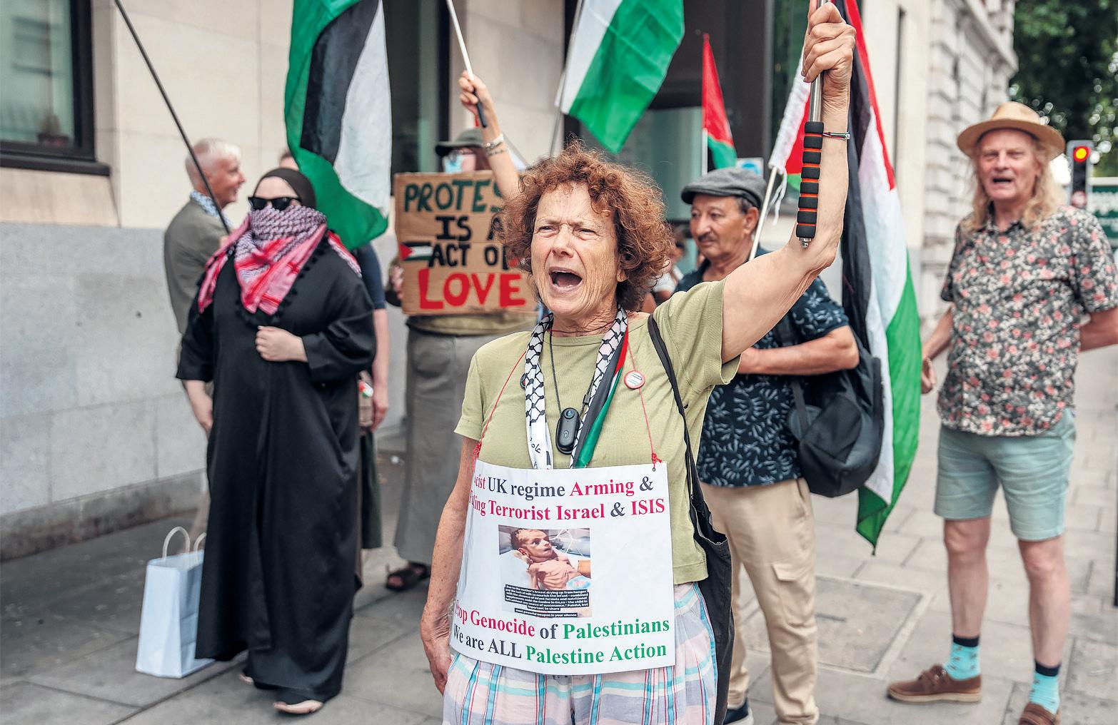 Palestine Action Four held over damage to RAF aircraft