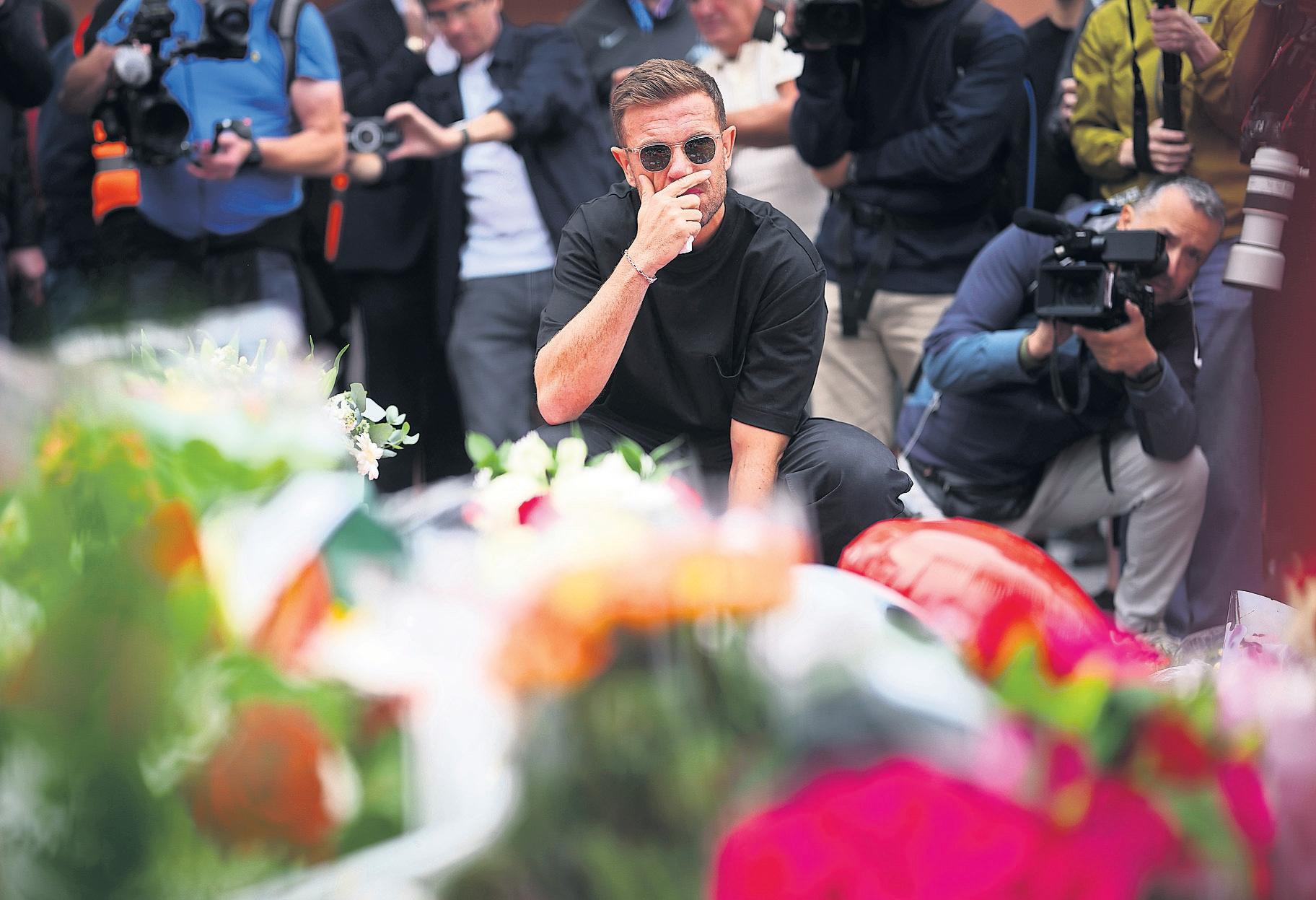 Liverpool stars pay tribute to Jota on eve of funeral