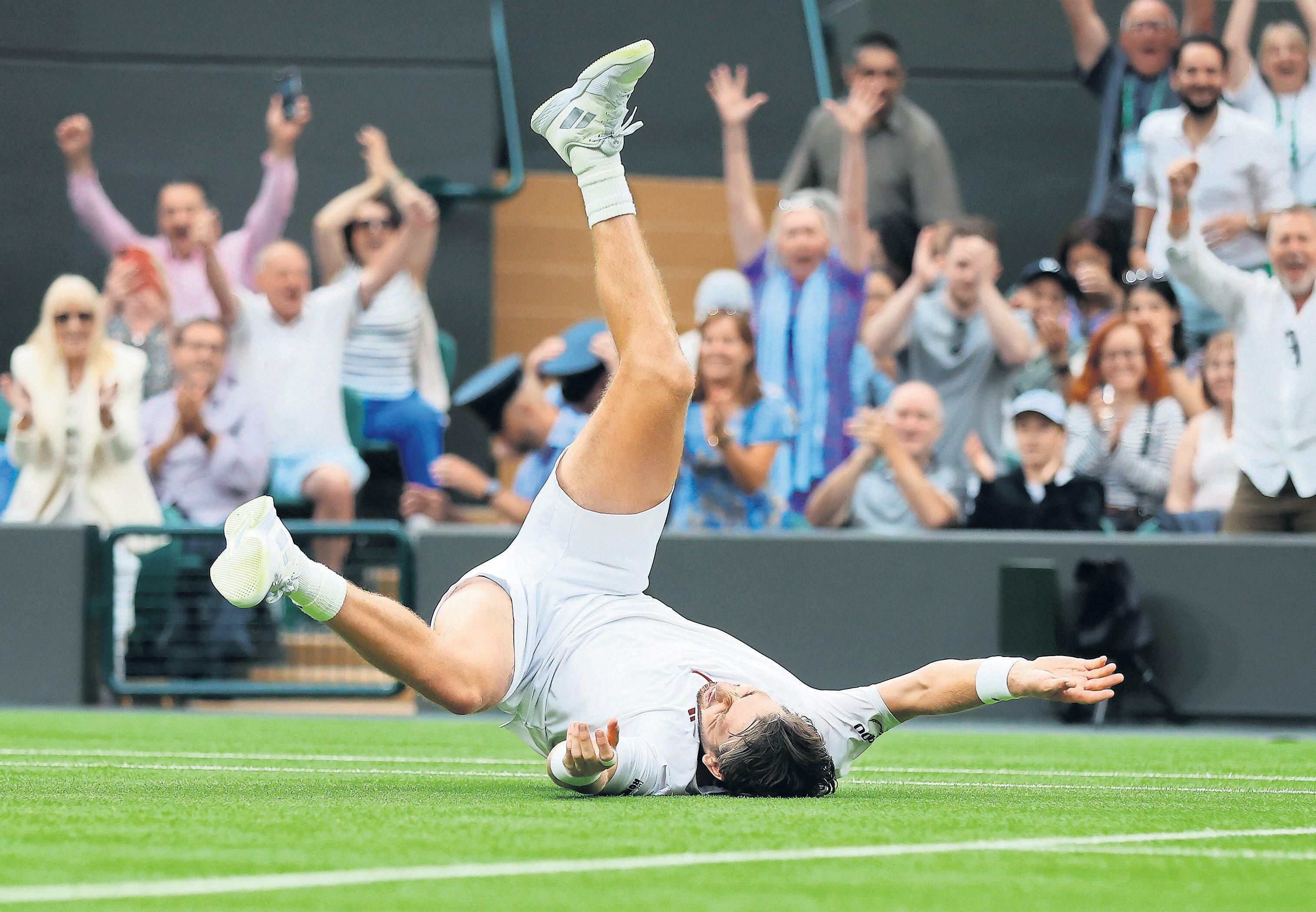Norrie is the last Briton standing after five-set epic