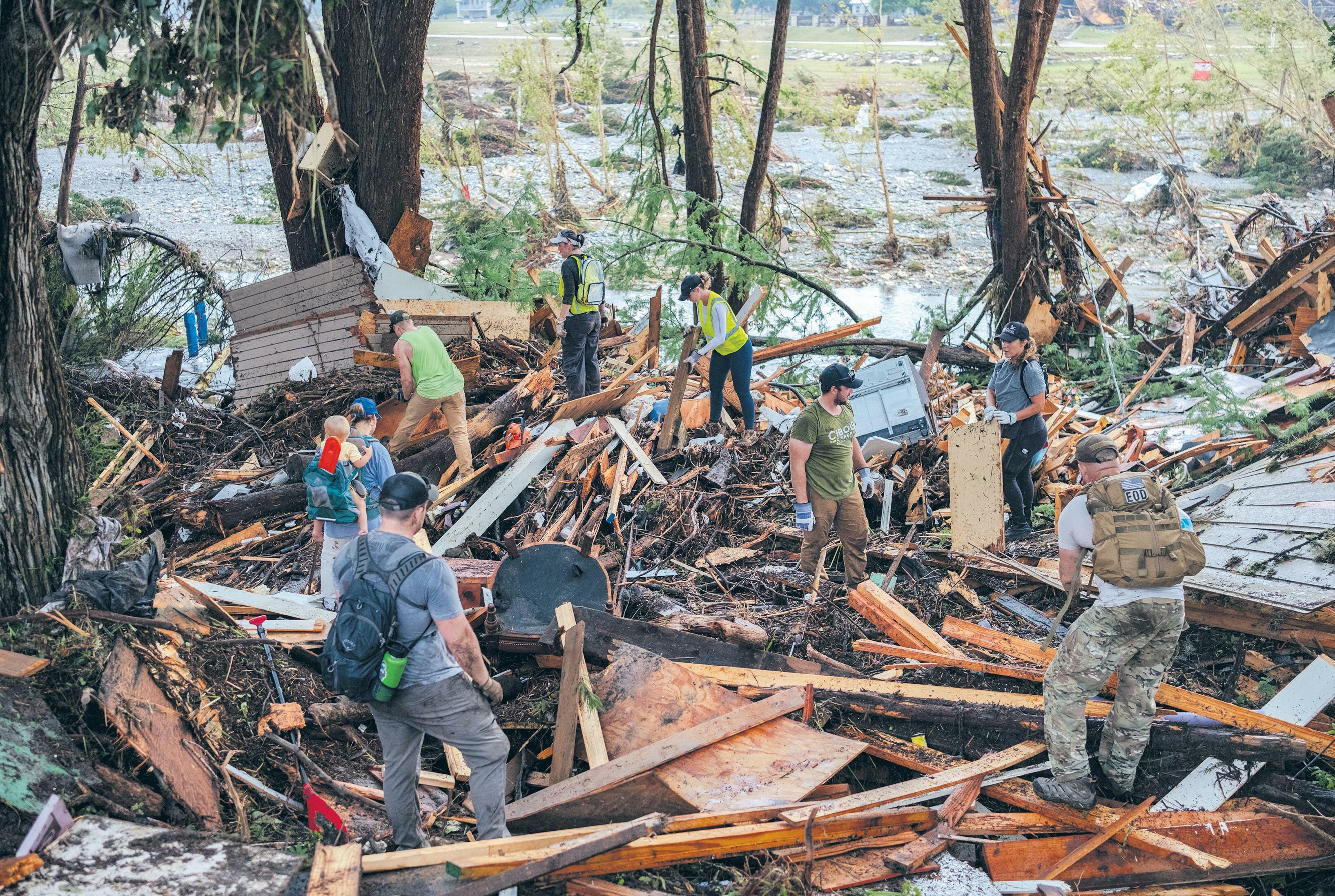 'This beautiful river gets ugly' Residents tell of their shock as disaster unfolded