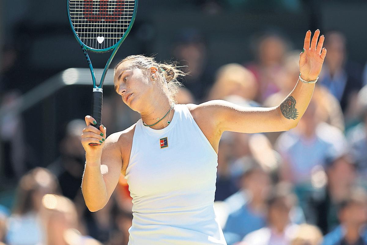 Sabalenka survives to reach last four