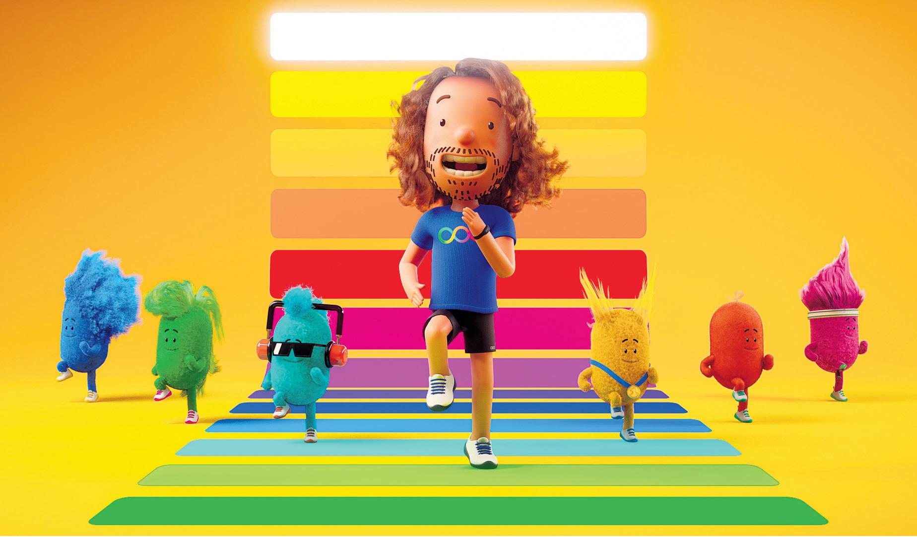 'Genuine love for it' Virtual Joe Wicks hopes to get kids moving