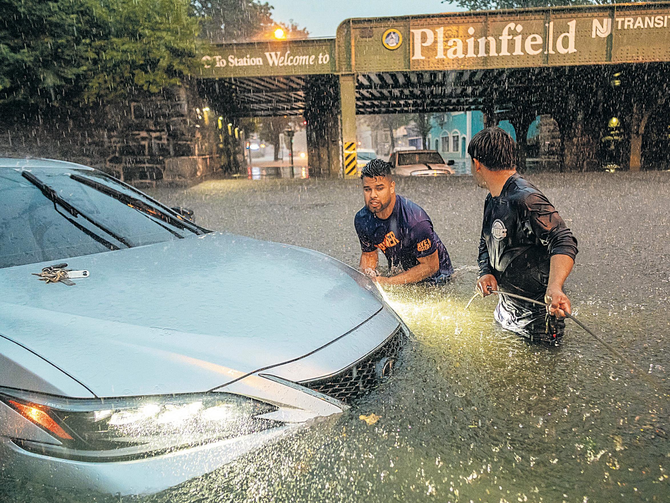 Two Killed as Flash Flooding Hits New Jersey and New York