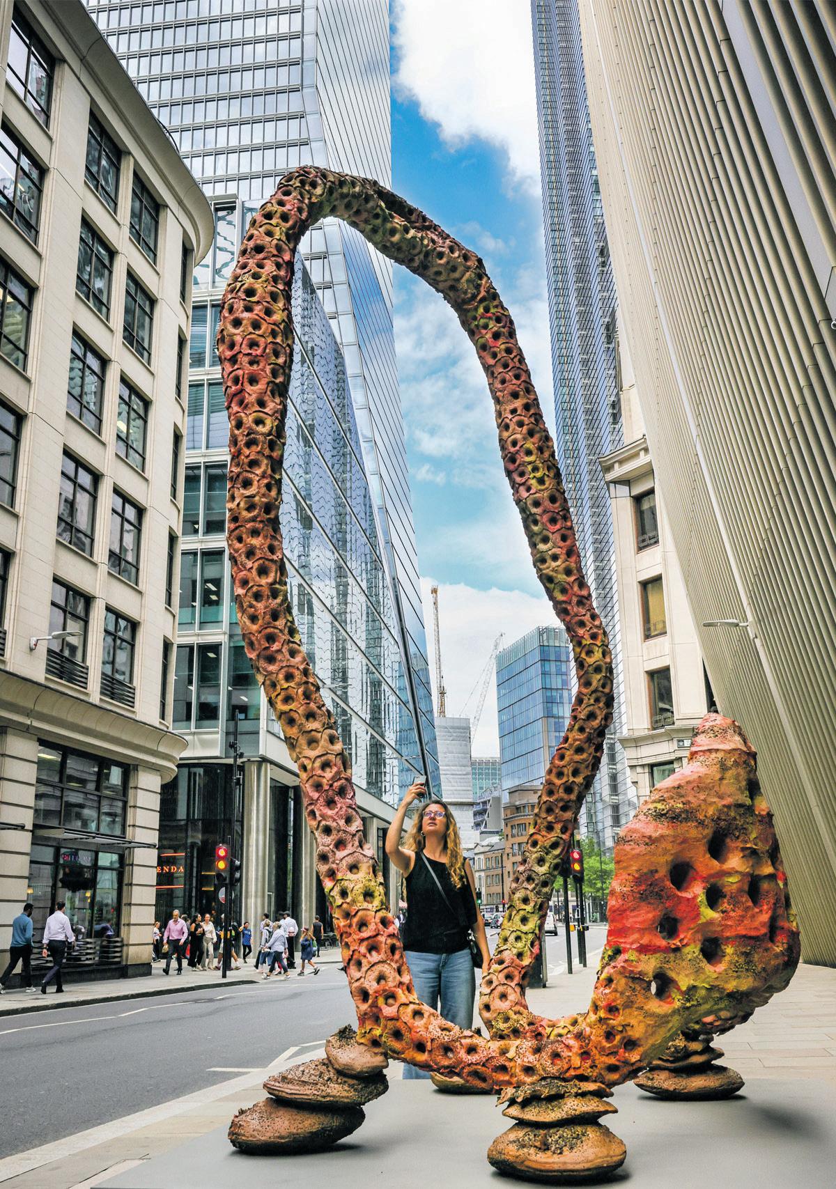Art review Sinister life from City's underbelly