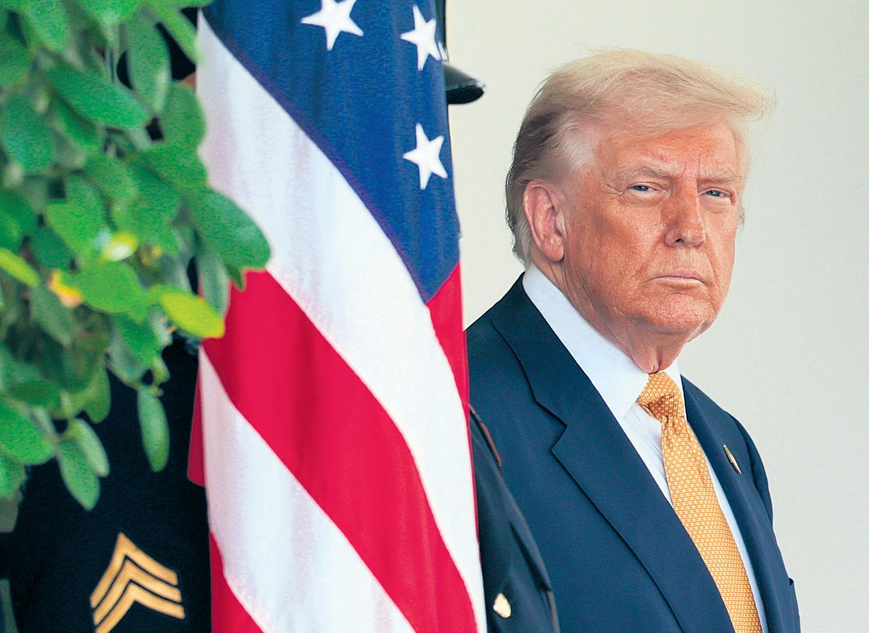 Trump calls his supporters 'weaklings' for questioning outcome of Epstein inquiry