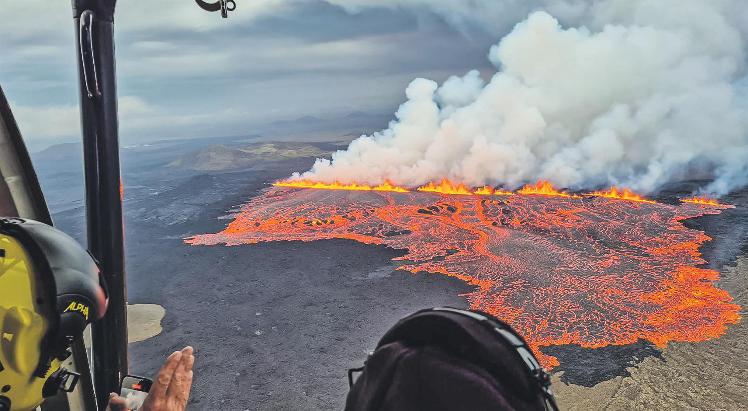 Icelandic peninsula suffers ninth volcanic eruption since end of 2023
