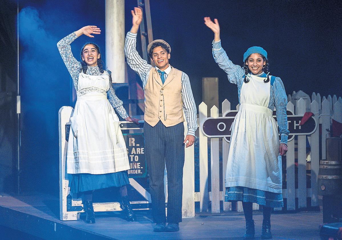 Theatre review Real steam train a sight to behold in classic tale