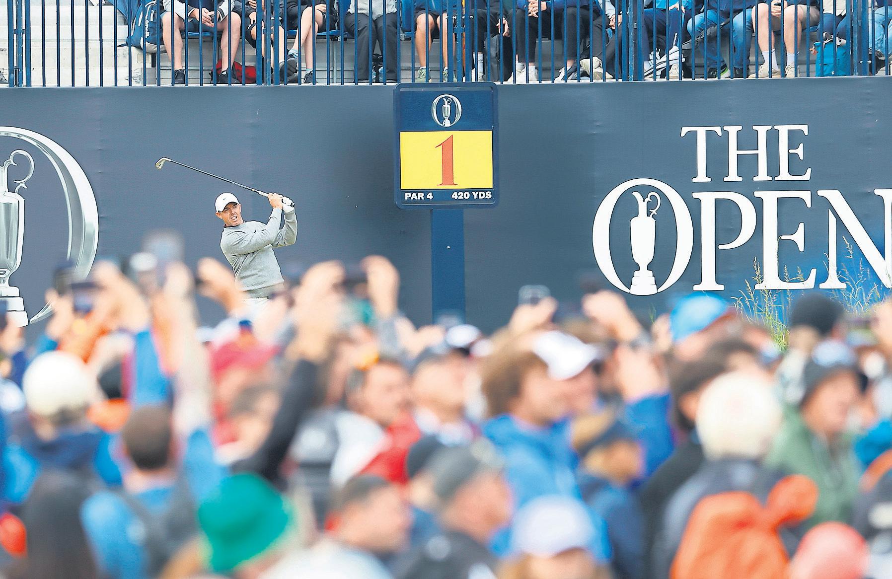 McIlroy flirts with nightmare of 2019 but recovers to keep his dream of a home victory intact