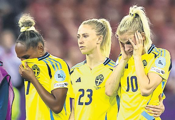 'Nightmare' Swedish media on 'brutal' Euro quarter-final